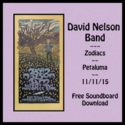 Thumbnail for the David Nelson Band - Zodiacs link, provided by host site