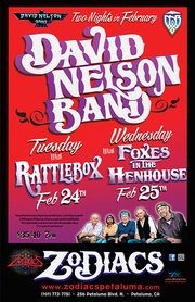 Thumbnail for the David Nelson Band - Zodiacs link, provided by host site